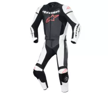 Dwuczęściowy kombinezon skórzany Alpinestars GP Force Luvr black/white/red fluo