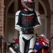 Alpinestars GP Force Luvr black/white/red fluo vel. 54