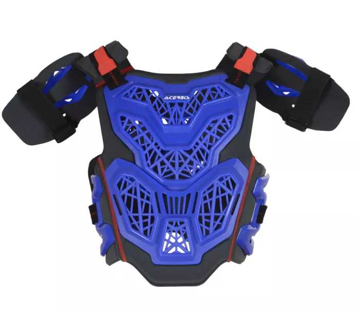 Ochraniacz ciała dla dzieci Acerbis Gravity MX roost deflector blue