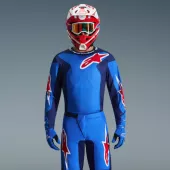 Alpinestars Fluid Grid blue/red vel. M