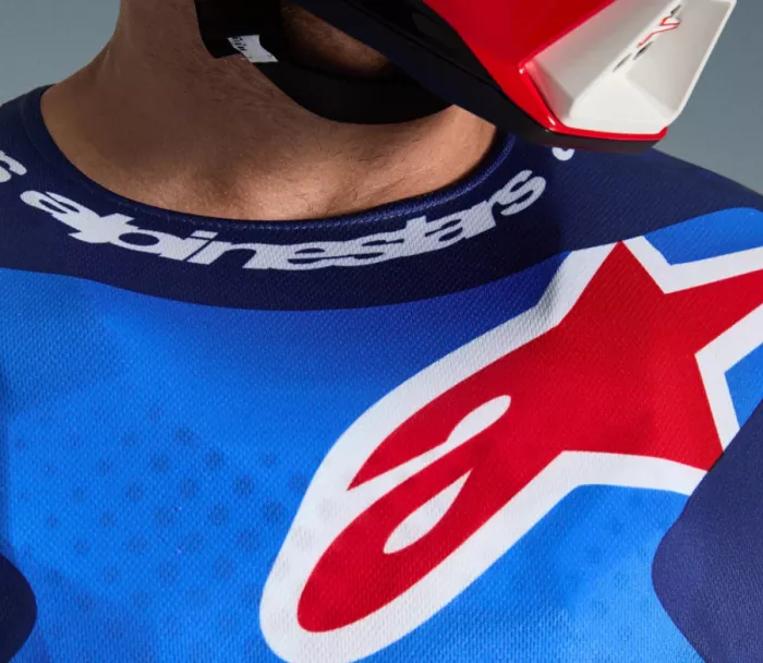 Alpinestars Fluid Grid blue/red vel. M