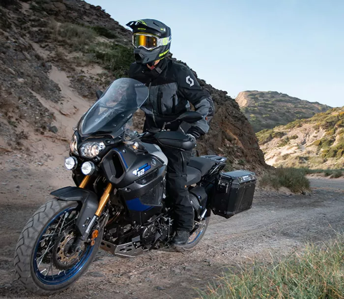 Spodnie motocyklowe męskie SCOTT Priority GTX black