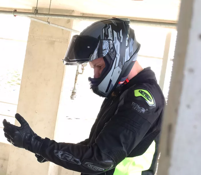 Kurtka męska XRC Haderg AIR 2.0 men jacket blk/grey/fluo