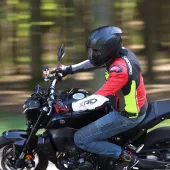 Kurtka motocyklowa XRC Haderg czerwona / czarna / biała / fluo