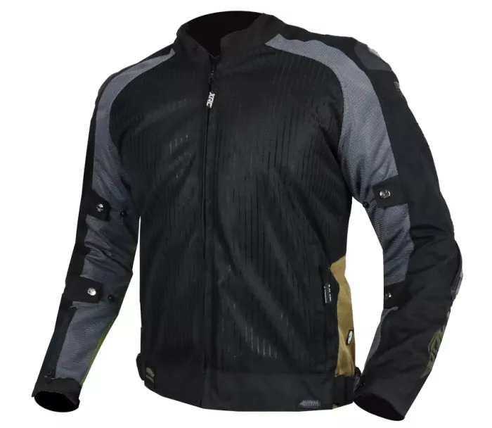 Kurtka motocyklowa XRC Haderg AIR 2.0 men blk/grey/brown/khaki