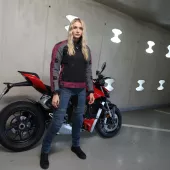 Kurtka damska XRC Haderg AIR 2.0 ladies jacket blk/grey/dark purple