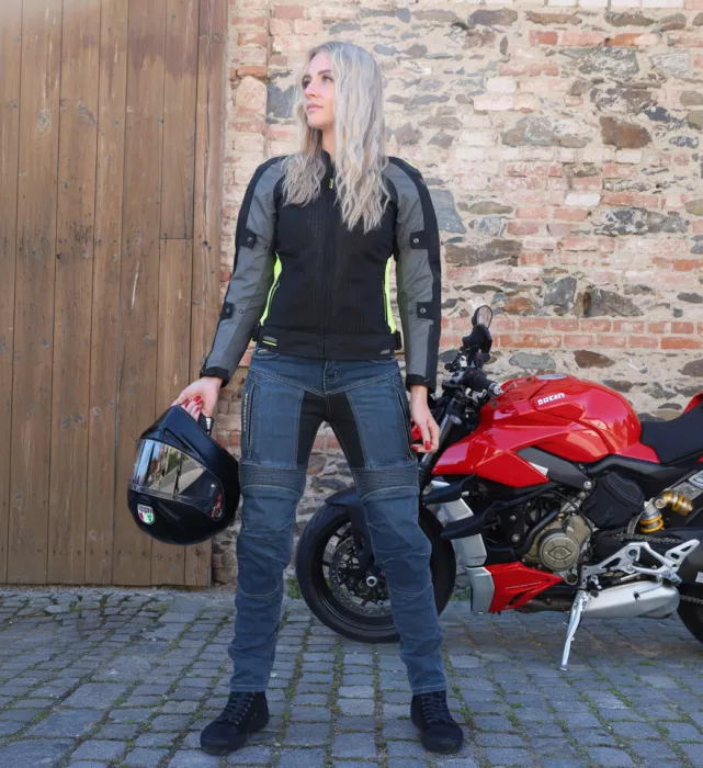 Kurtka damska XRC Haderg AIR 2.0 ladies jacket blk/grey/fluo