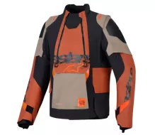 Kurtka motocyklowa Alpinestars Halo Pro Drystar XF laminated walnut/rusty/black