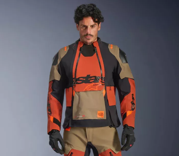 Alpinestars Halo Pro Drystar XF laminated walnut/rusty/black vel. L