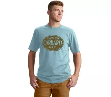 Koszulka CARHARTT Hamilton Graphic S/S summer blue