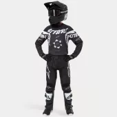 Dziecięce spodnie motocrossowe Alpinestars Youth Racer Hana czarno-białe