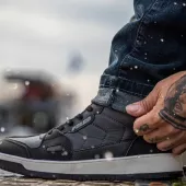 Męskie buty motocyklowe Falco Harlem grey