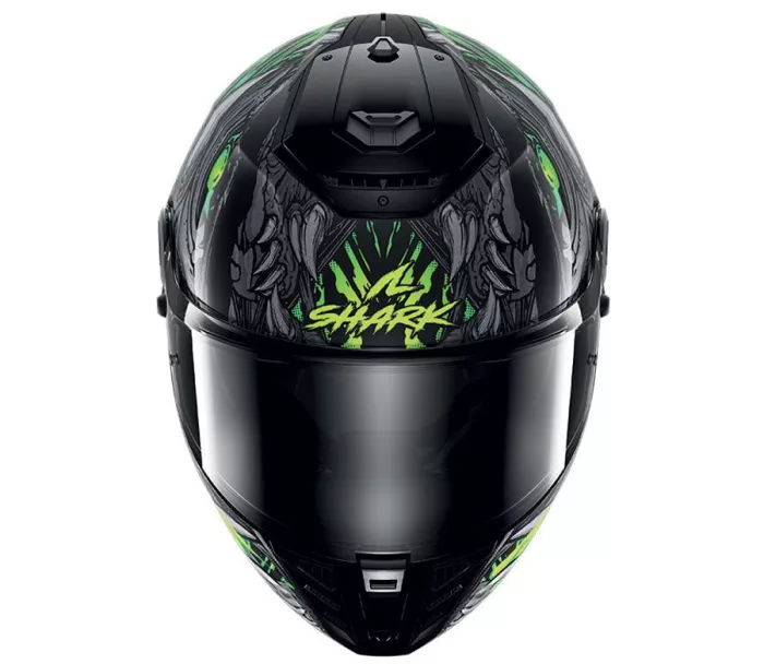 Integralny kask Shark KGA SPARTAN RS SHAYTAN Black Green Grey
