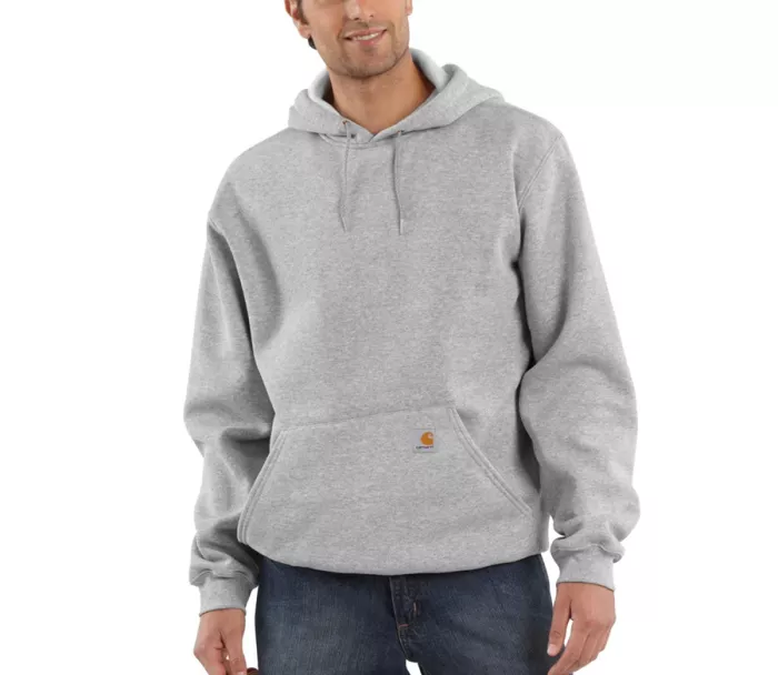 CARHARTT HOODED SWEATSHIRT HEATHER GREY vel. L