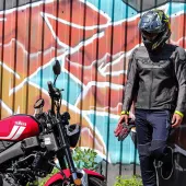 Kurtka motocyklowa XRC Heilig 2.0 szara/czarna rozmiar 50