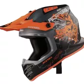 Acerbis Profile junior nero/arancio fluo vel. YM