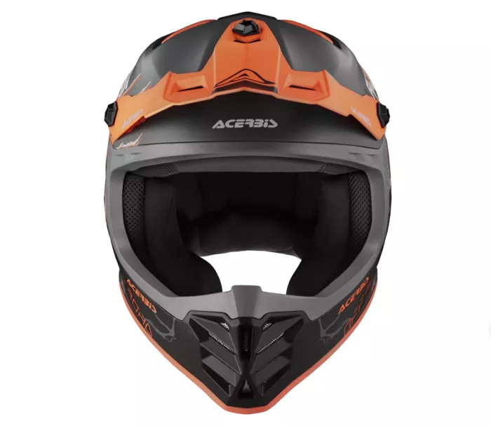 Acerbis Profile junior nero/arancio fluo vel. YM