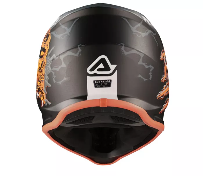 Acerbis Profile junior nero/arancio fluo vel. YM