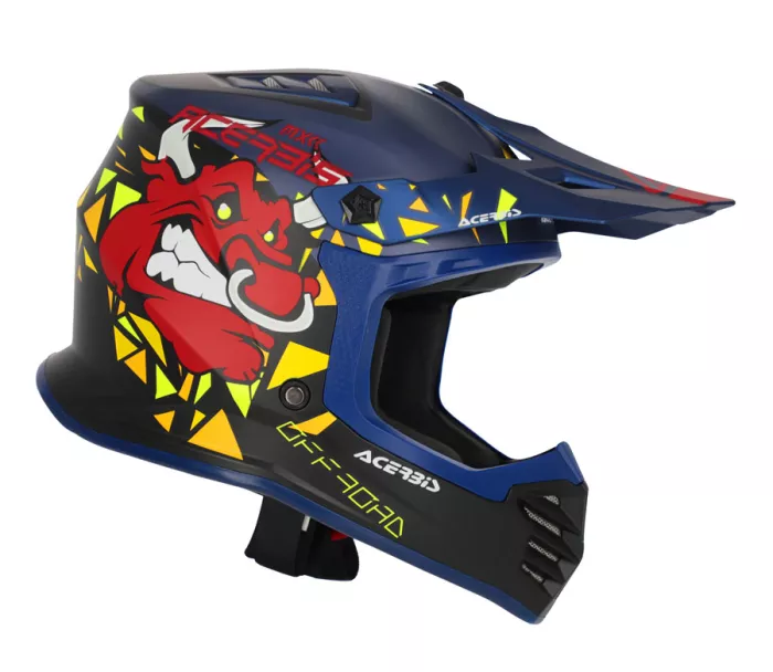 Kask motocrossowy dla dzieci Acerbis Profile blue/black