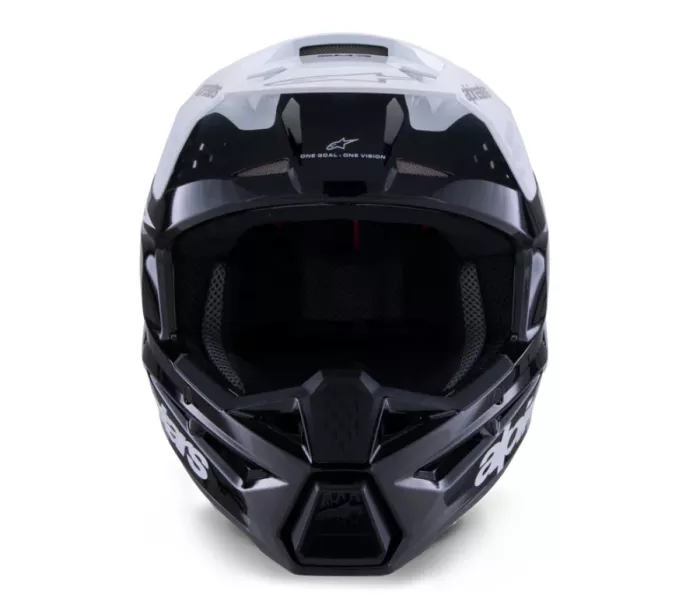 Alpinestars 830 0726 1546 SM3 Radium black/white/grey glossy helmet vel. S