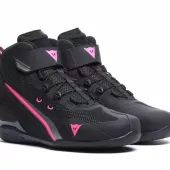 Dainese HERIAN AIR SHOES WMN BLACK/FLUO PINK vel. 40