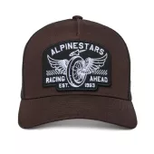 Czapka Alpinestars Heritage patch Trucker brown/black