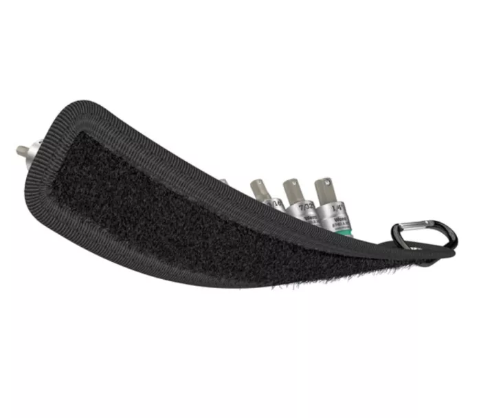 WERA Socket belt with 1/4" drive hex sockets - Metric
