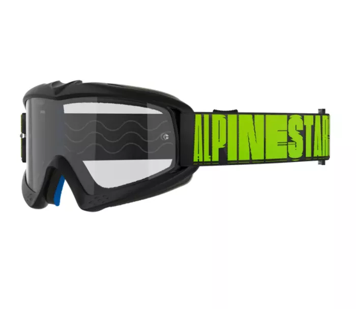Okulary dla dzieci Alpinestars Vision Youth Hollow charchoal/fluo yellow/clear