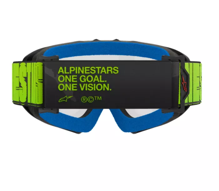 Okulary dla dzieci Alpinestars Vision Youth Hollow charchoal/fluo yellow/clear