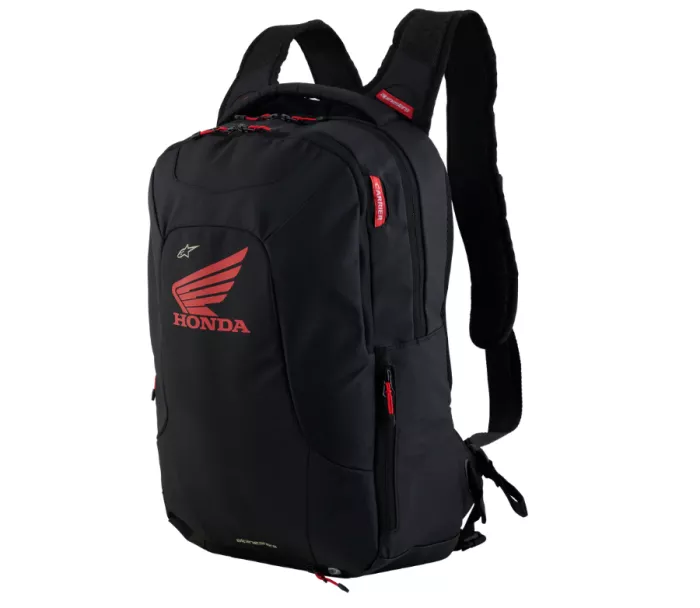 Plecak Alpinestars Honda City Hunter V2 black/bright red