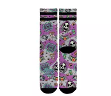 Designerskie skarpetki American Socks AS211 Horror Time w rozmiarze L-XL