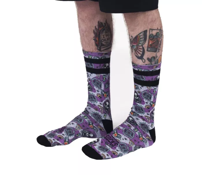 Designerskie skarpetki American Socks AS211 Horror Time w rozmiarze S-M