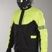Kurtka przeciwdeszczowa Alpinestars Hurricane fluo/czarna