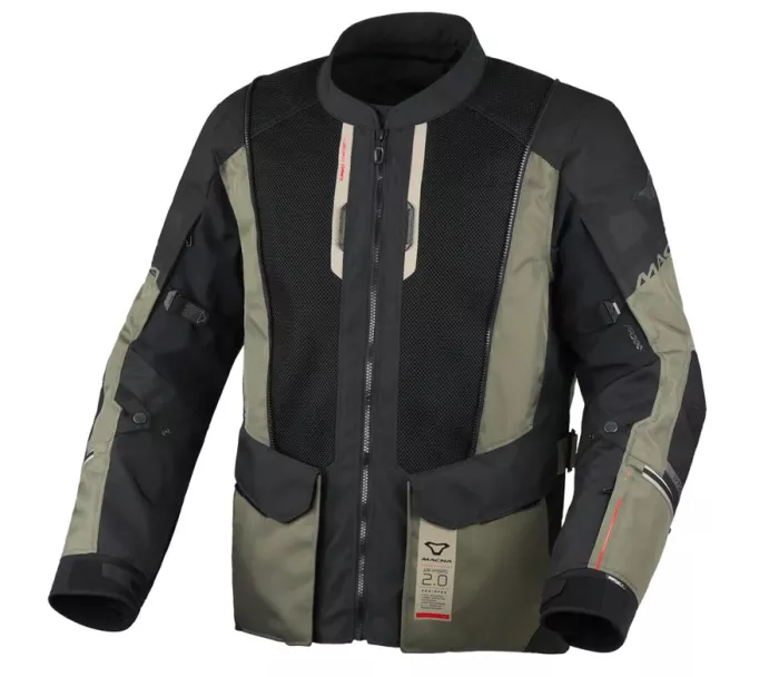 Kurtka męska Macna Air Hybrid 2.0 green/black/beige