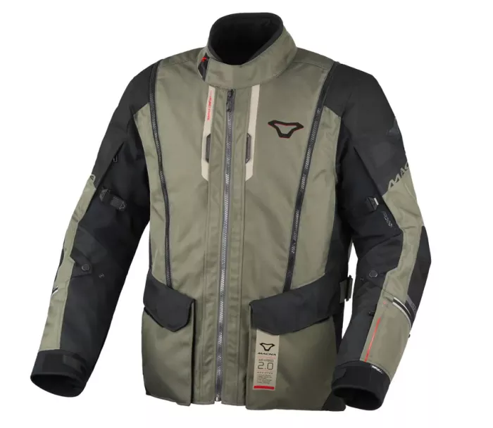 Kurtka męska Macna Air Hybrid 2.0 green/black/beige