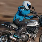 Buty motocyklowy Falco 505 Hyke black/cyan