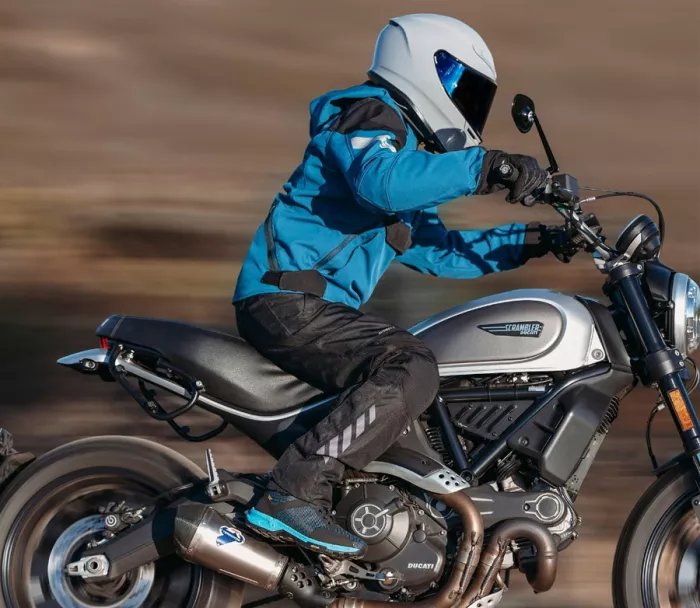 Buty motocyklowy Falco 505 Hyke black/cyan