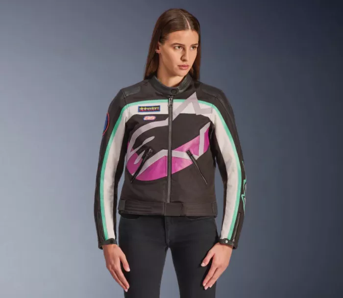 Alpinestars 331 0126 1612 Idles black/off white/purple vel. S