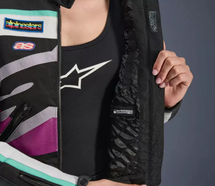 Alpinestars 331 0126 1612 Idles black/off white/purple vel. S