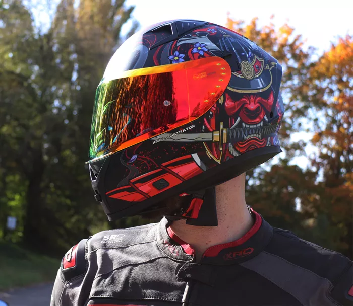 Kask motocyklowy XRC ILLUSTRATOR matt