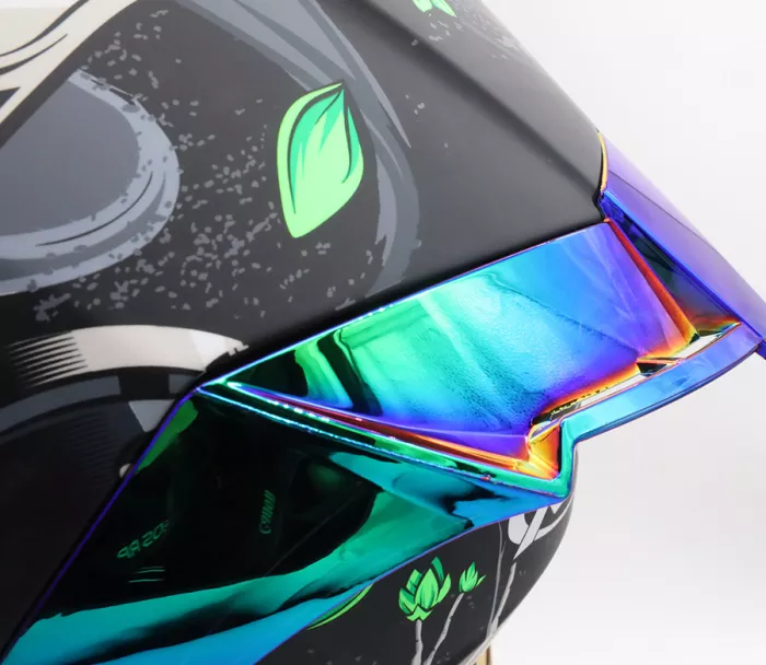 Kask motocyklowy XRC Illustrator green