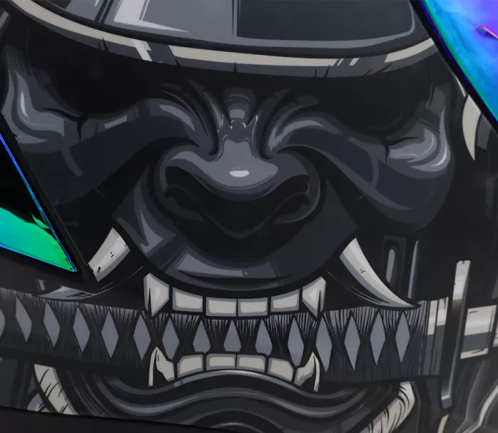 Kask motocyklowy XRC Illustrator green