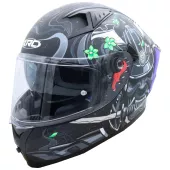 Kask motocyklowy XRC Illustrator green
