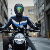 Kask motocyklowy XRC Illustrator green