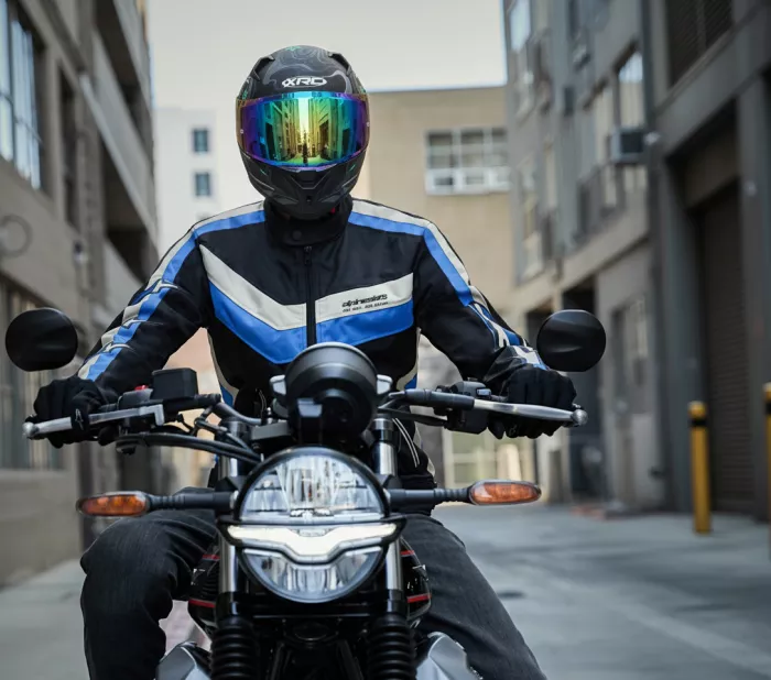 Kask motocyklowy XRC Illustrator green