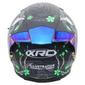 Kask motocyklowy XRC Illustrator green