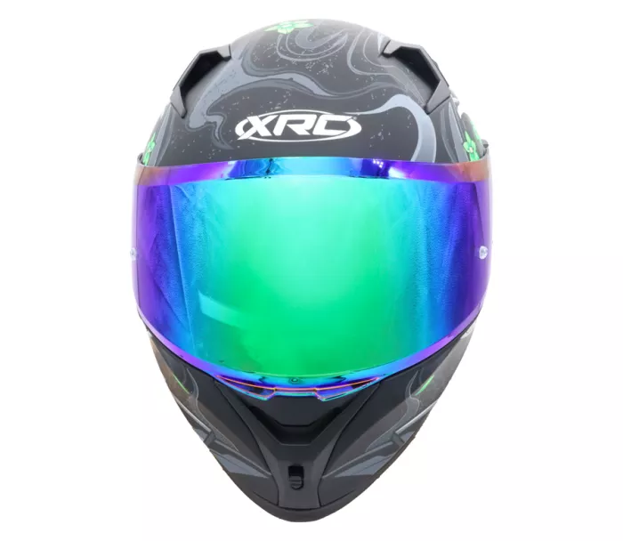 Kask motocyklowy XRC Illustrator green