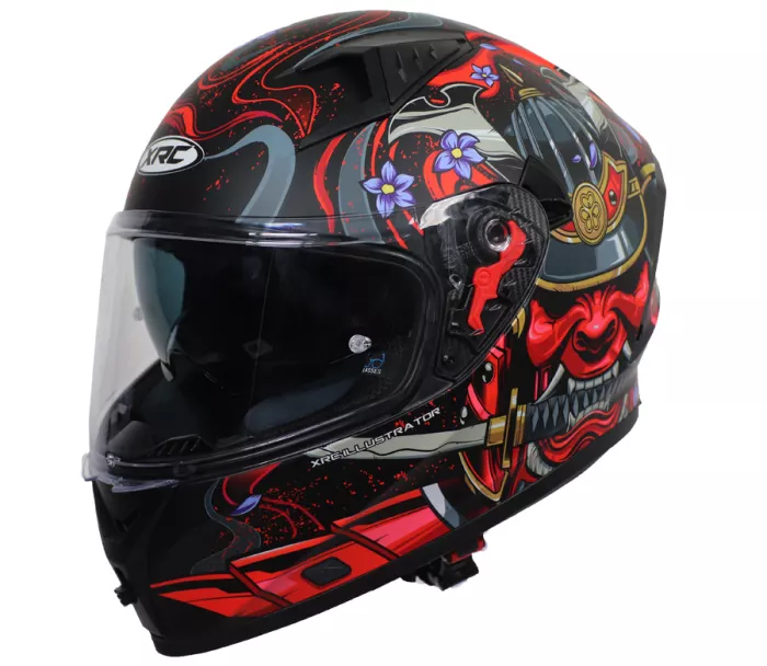 Kask motocyklowy XRC ILLUSTRATOR matt
