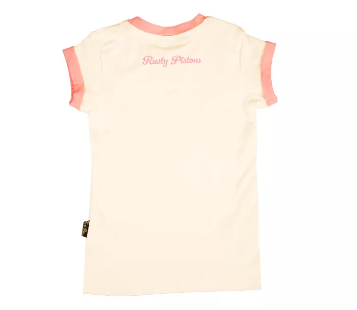 Koszulka dziewczęca Rusty Pistons Ino white/pink