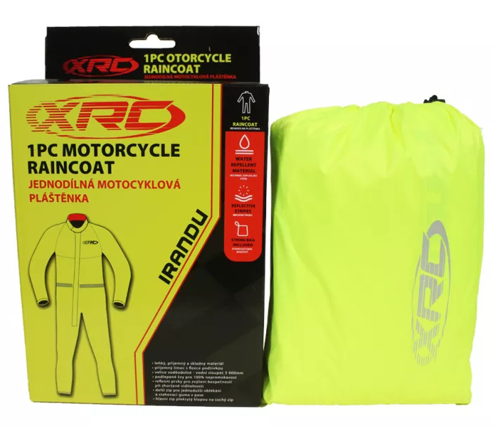 Płaszcz przeciwdeszczowy XRC 21102 Irandu żółty fluo rozmiar 2XL